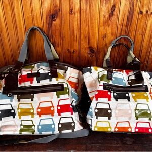 Orla Kiely Car Luggage - Set of Two